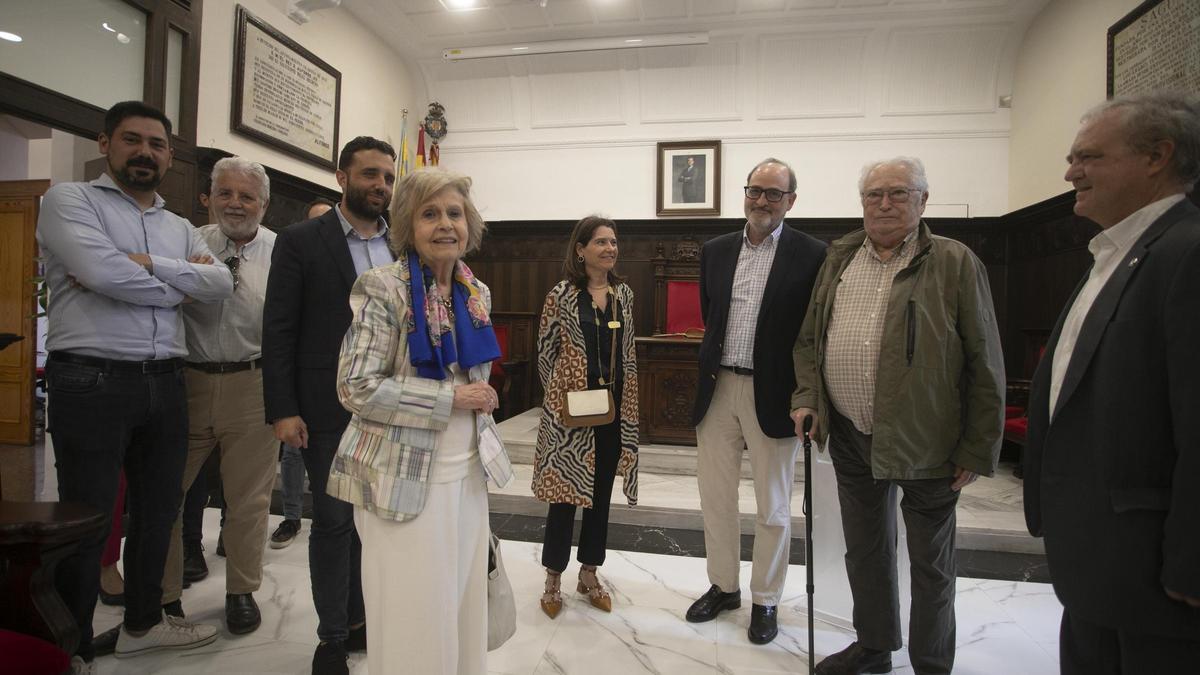 La hija del maestro Joaquín Rodrigo visita Sagunt