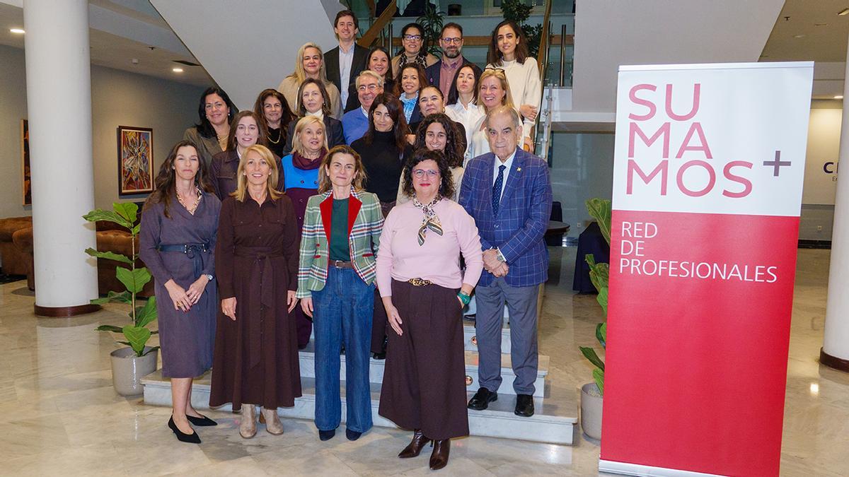 Tertulia de la red de profesionales Sumamos en el Círculo de Empresarios.