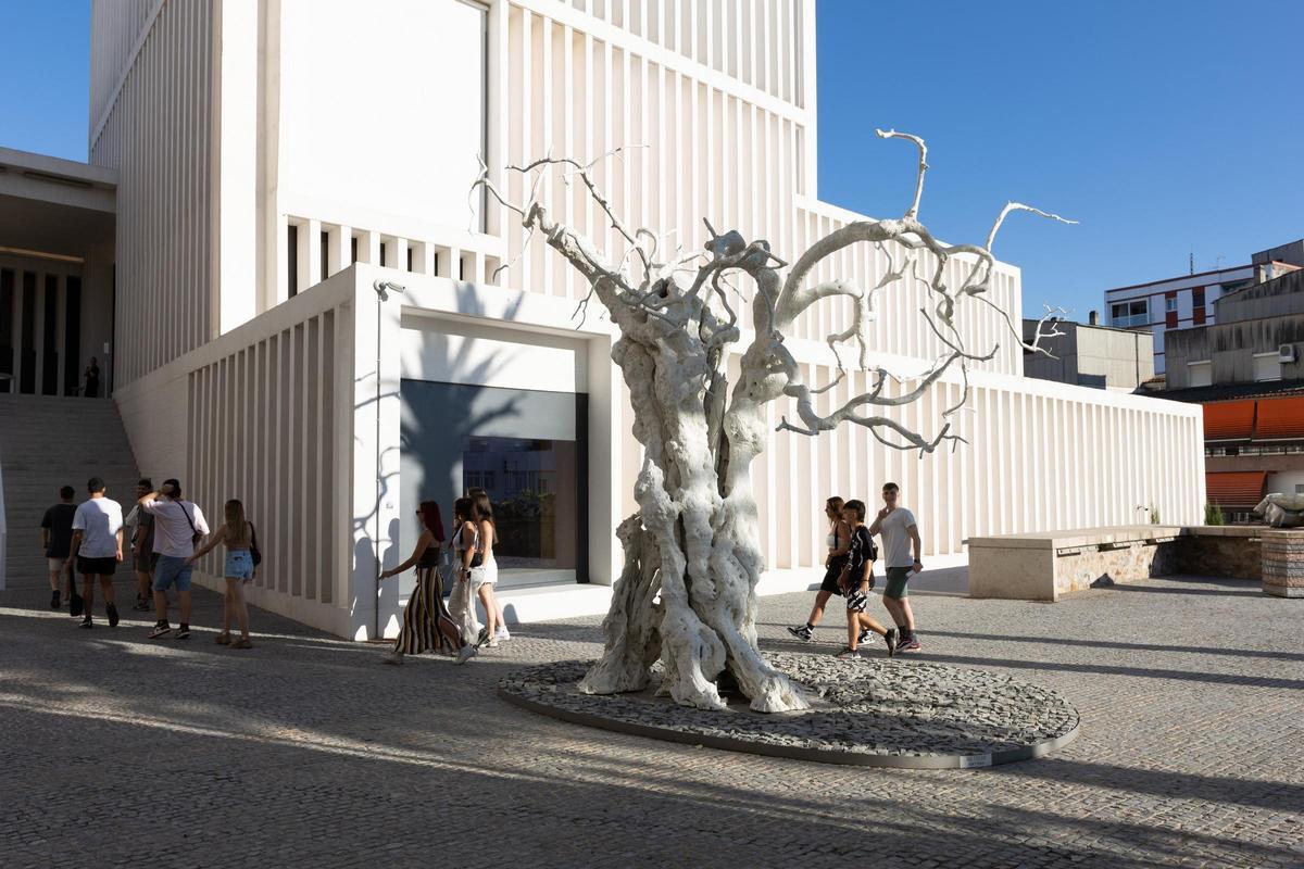 Helga de Alvear. Tuñón y Mansilla diseñaron el museo de arte contemporáneo.