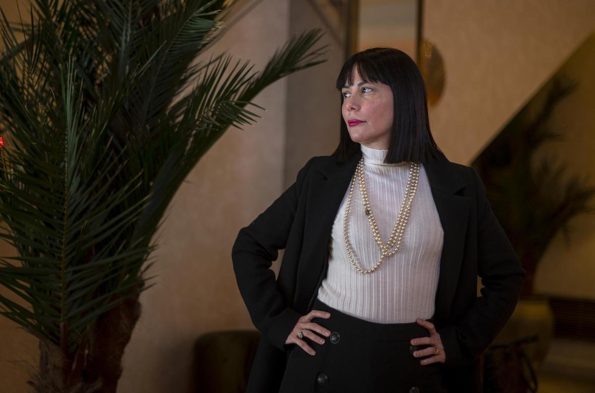 La escritora Wendy Guerra.