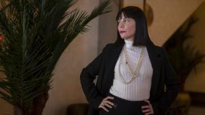 La escritora Wendy Guerra.