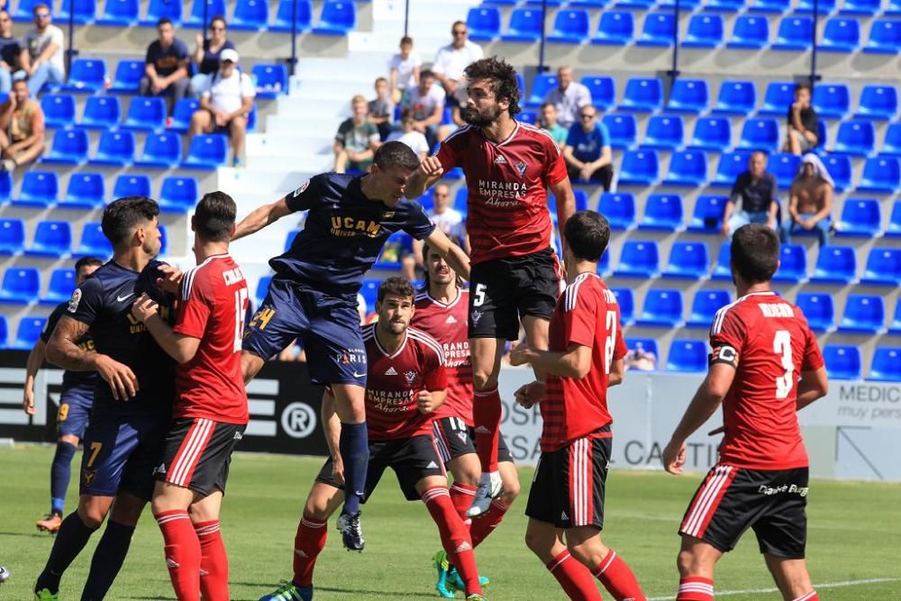 Segunda División: UCAM Murcia - Mirandés