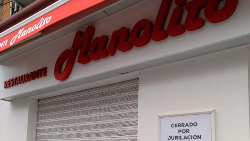 Los dos restaurantes Manolito cierran por jubilación