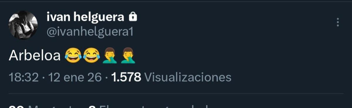 El polémico tweet de Ivan Helguera