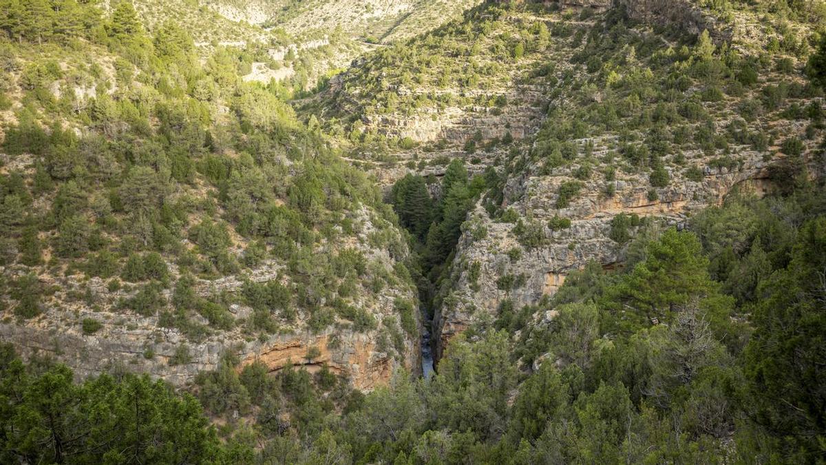 Los miradores ofrecen una vista espectacular del cauce del río