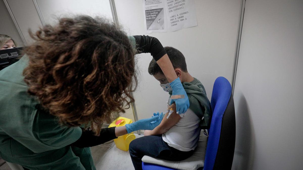 Arranca la vacunación infantil en Balears en la franja de edad entre 9 y 11 años