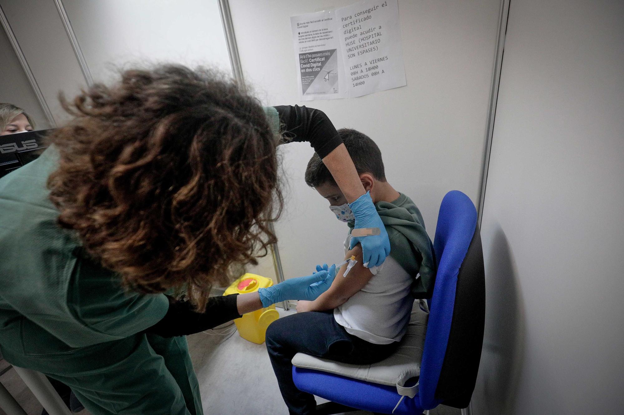 Arranca la vacunación infantil en Balears en la franja de edad entre 9 y 11 años