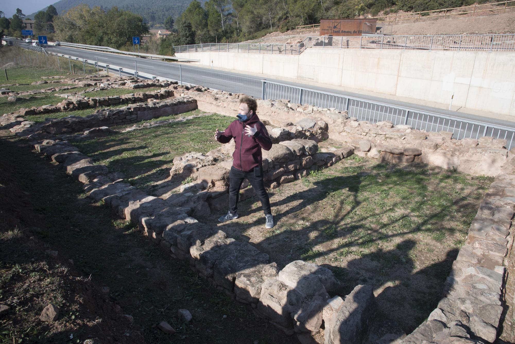 Rajadell oficialitza la posada en valor de la vil·la romana de Sant Amanç