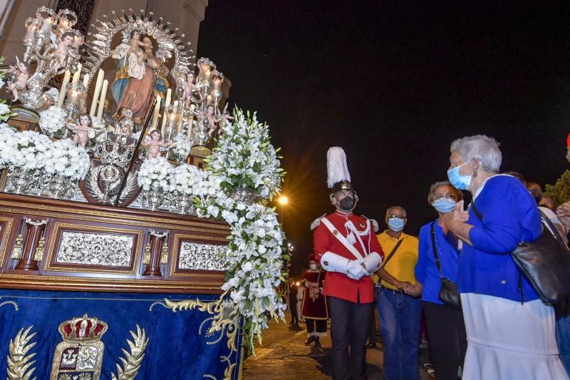 Primera procesión virgen de La Luz tras la pandemia