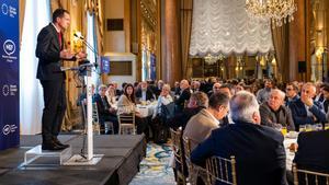 Oscar Ordeig, conseller dAgricultura, Ramaderia, Pesca i Alimentació