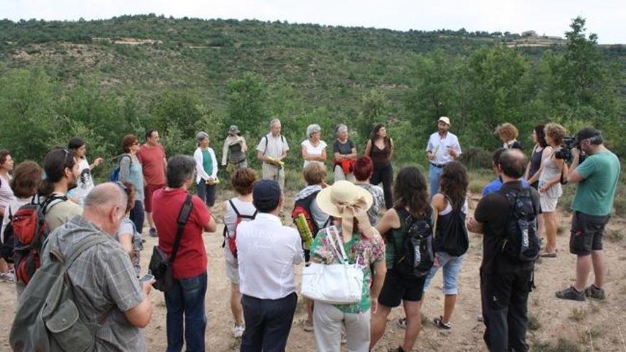 Una de les rutes que Territori de Masies ha fet a prop del Miracle