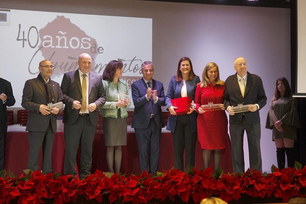 La Diputación rinde homenaje a los alcaldes y concejales de la Democracia