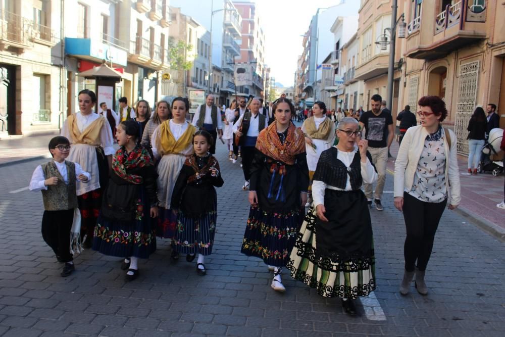 Ofrenda de flores en Jumilla