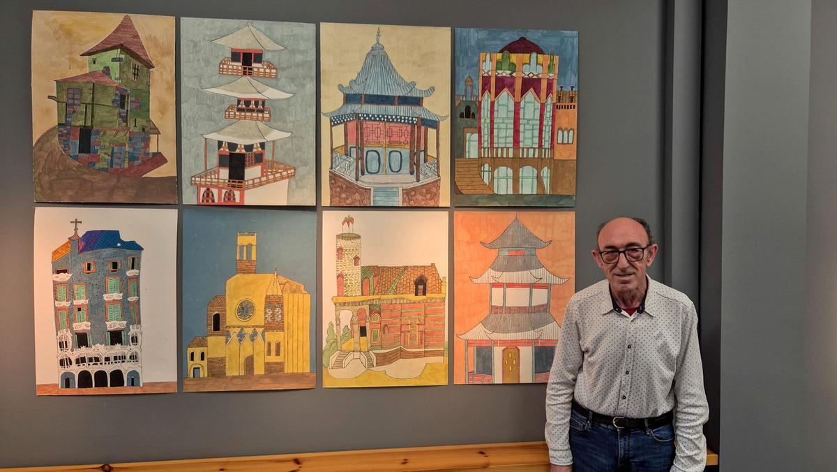 L'artista Luca Jiménez