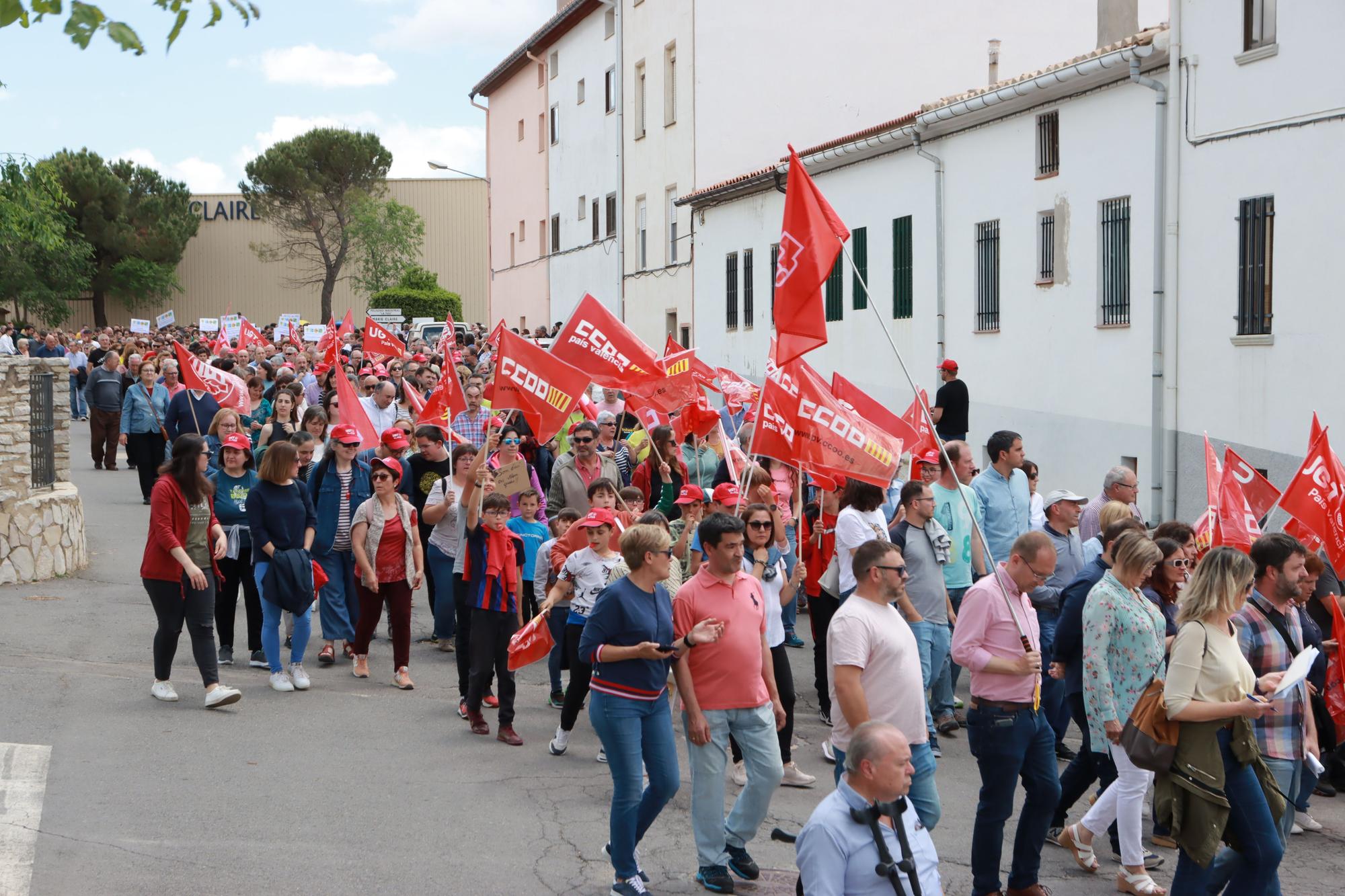 Galería de fotos: 2.000 personas claman por una solución ante el inminente cierre de Marie Claire