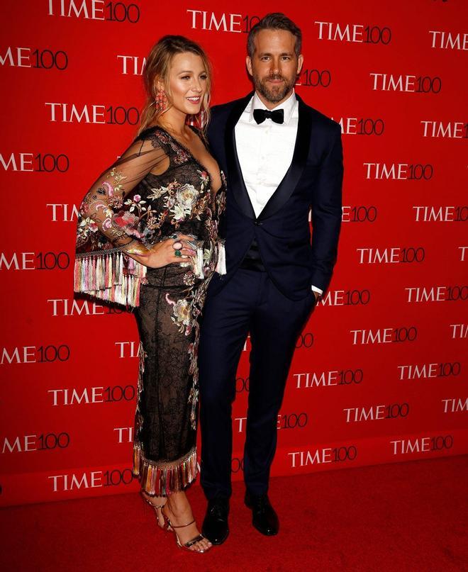 Blake Lively y Ryan Reynolds, de fiesta muy guapos