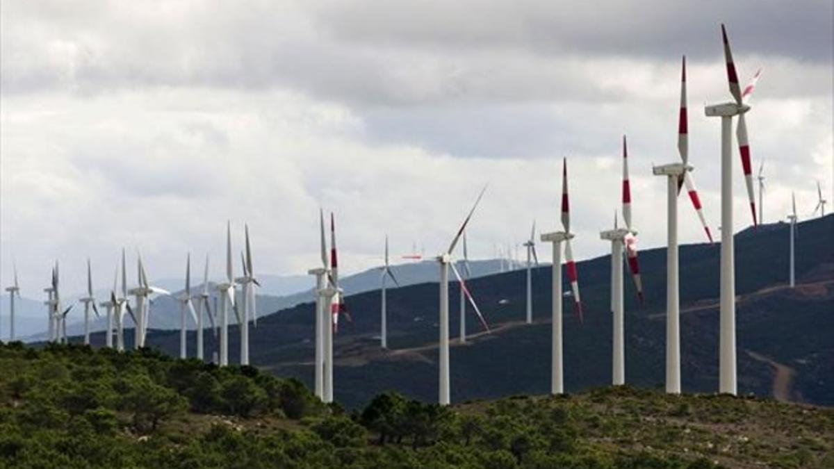 Renovables 8Parque eólico de Gamesa en el norte de Marruecos.