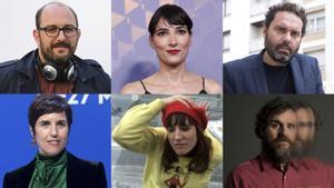 Borja Cobeaga, Isabel Peña, Aitor Gabilondo, Coral Cruz, Marta Libertad y Fernando Navarro.