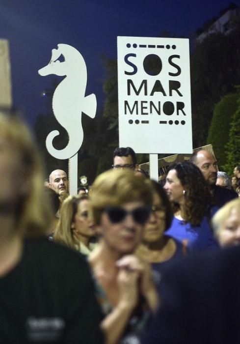 Manifestación en Cartagena: 55.000 personas claman por el Mar Menor (II)