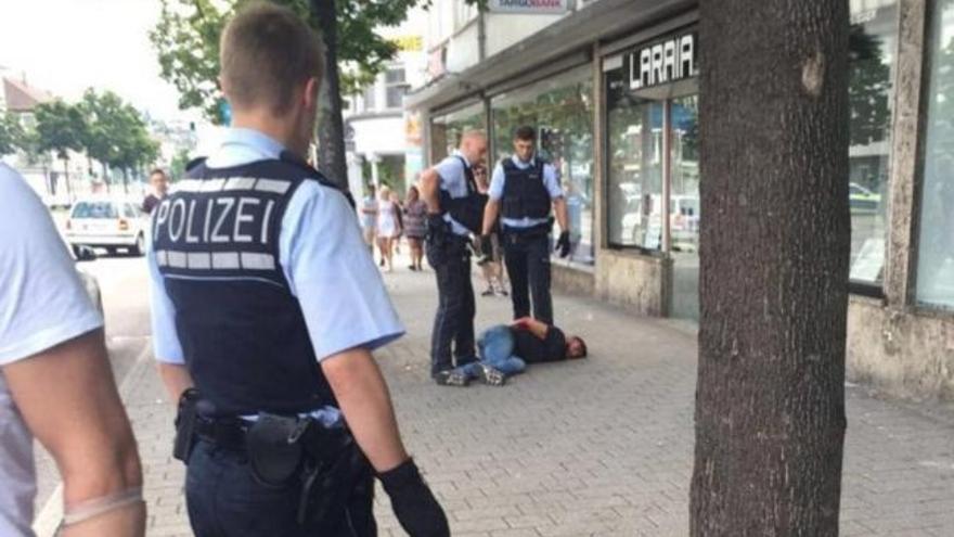 Un muerto y dos heridos en un ataque con machete en el sur de Alemania