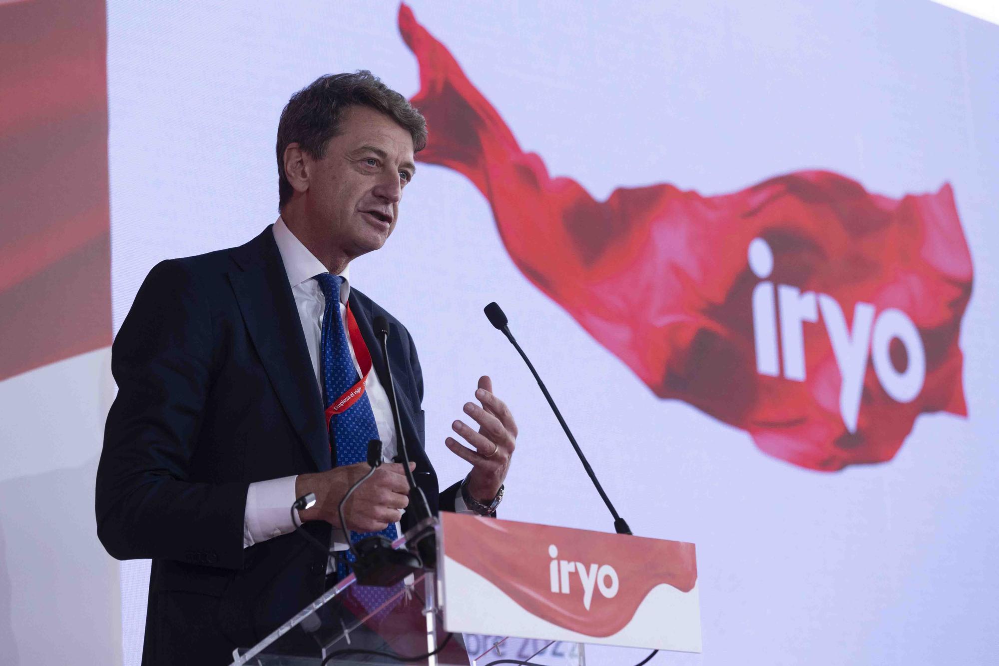 Iryo llega puntual en el viaje inaugural Madrid-València que comenzará a operar el 16 de diciembre