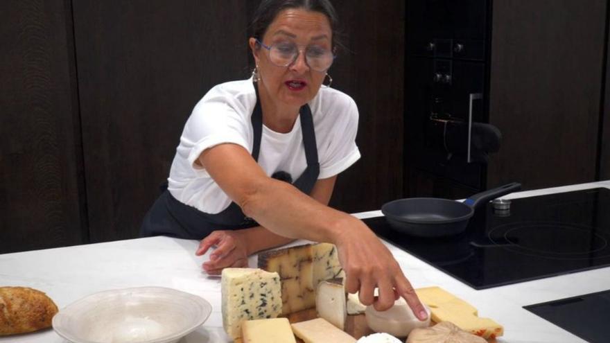 Loles García durante un programa de ‘Juntos hablamos de alimentación saludable'