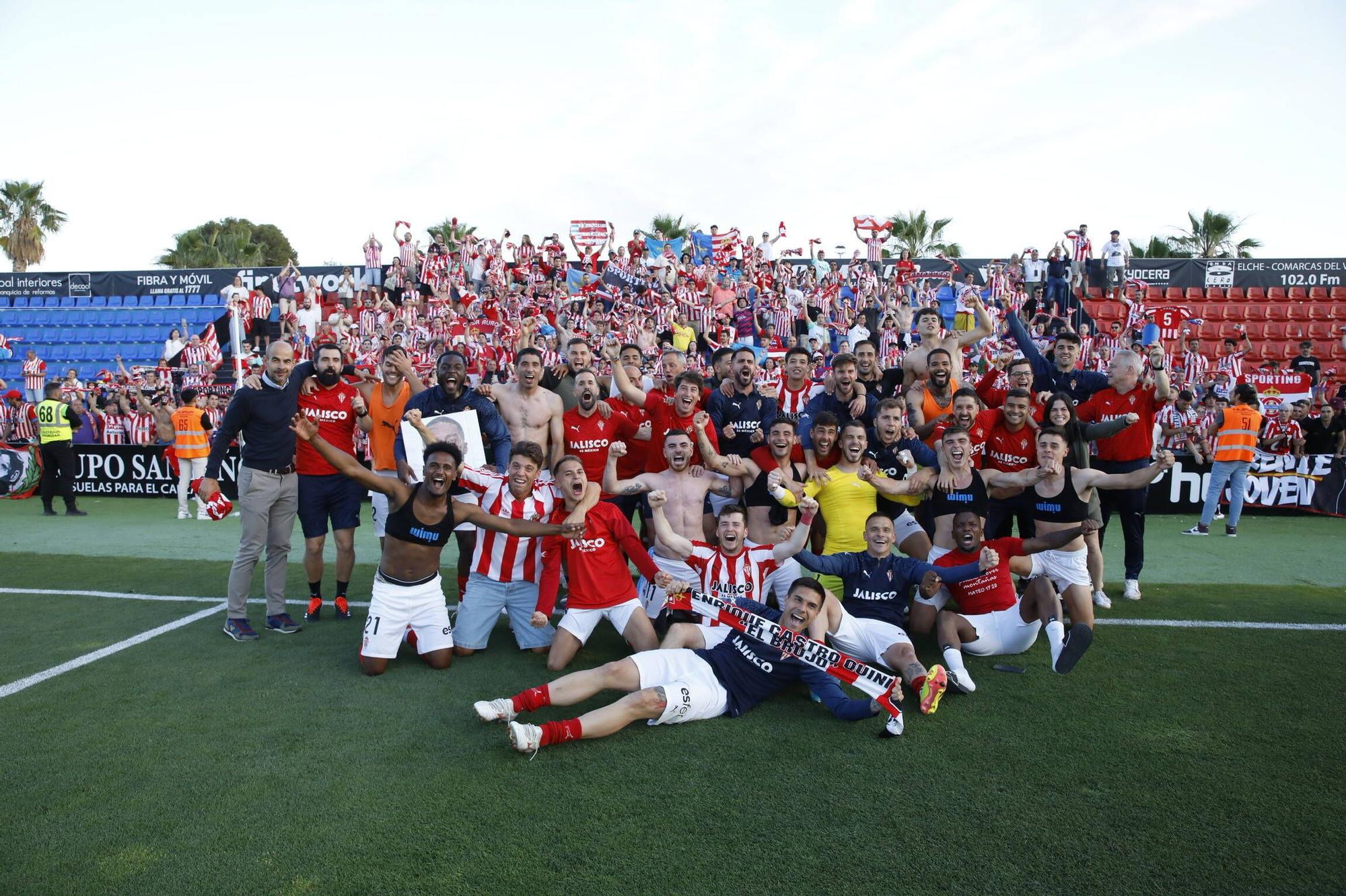 EN IMÁGENES: Así fue el partido entre el Eldense y el Sporting