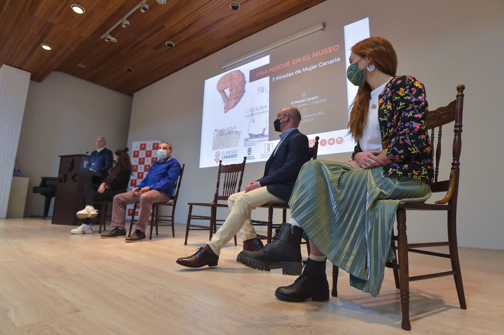 Presentación del proyecto 'Tres miradas de mujer canaria'