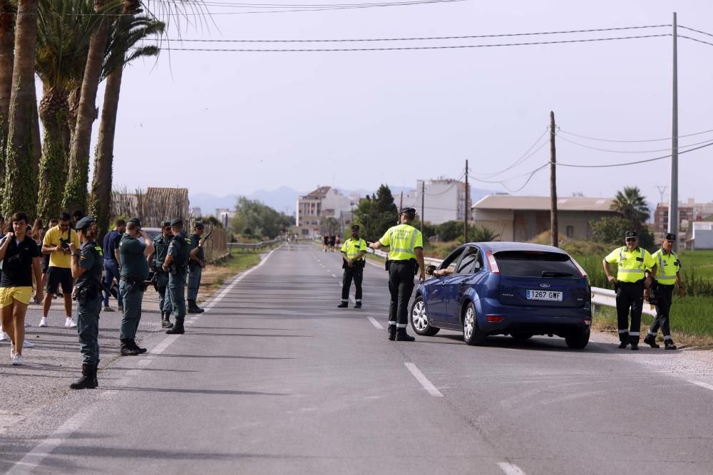 La Guardia Civil precinta el Marenostrum Festival