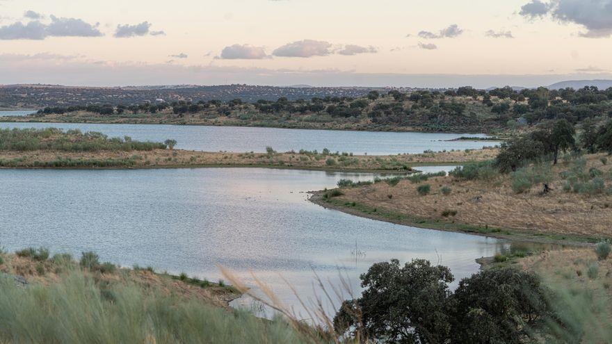 Imagen del embalse de La Colada.