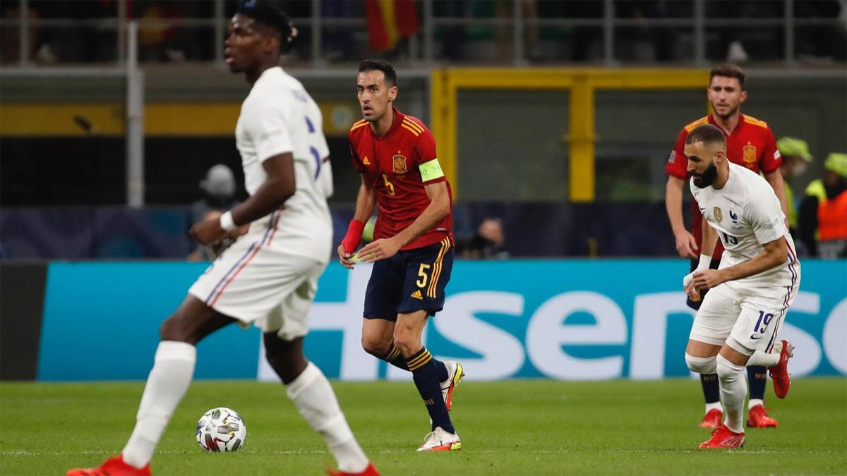 España - Francia, final de la Nations League