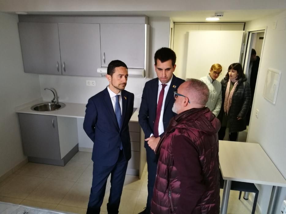 Inauguració de pisos tutelats per a gent gran a Ca