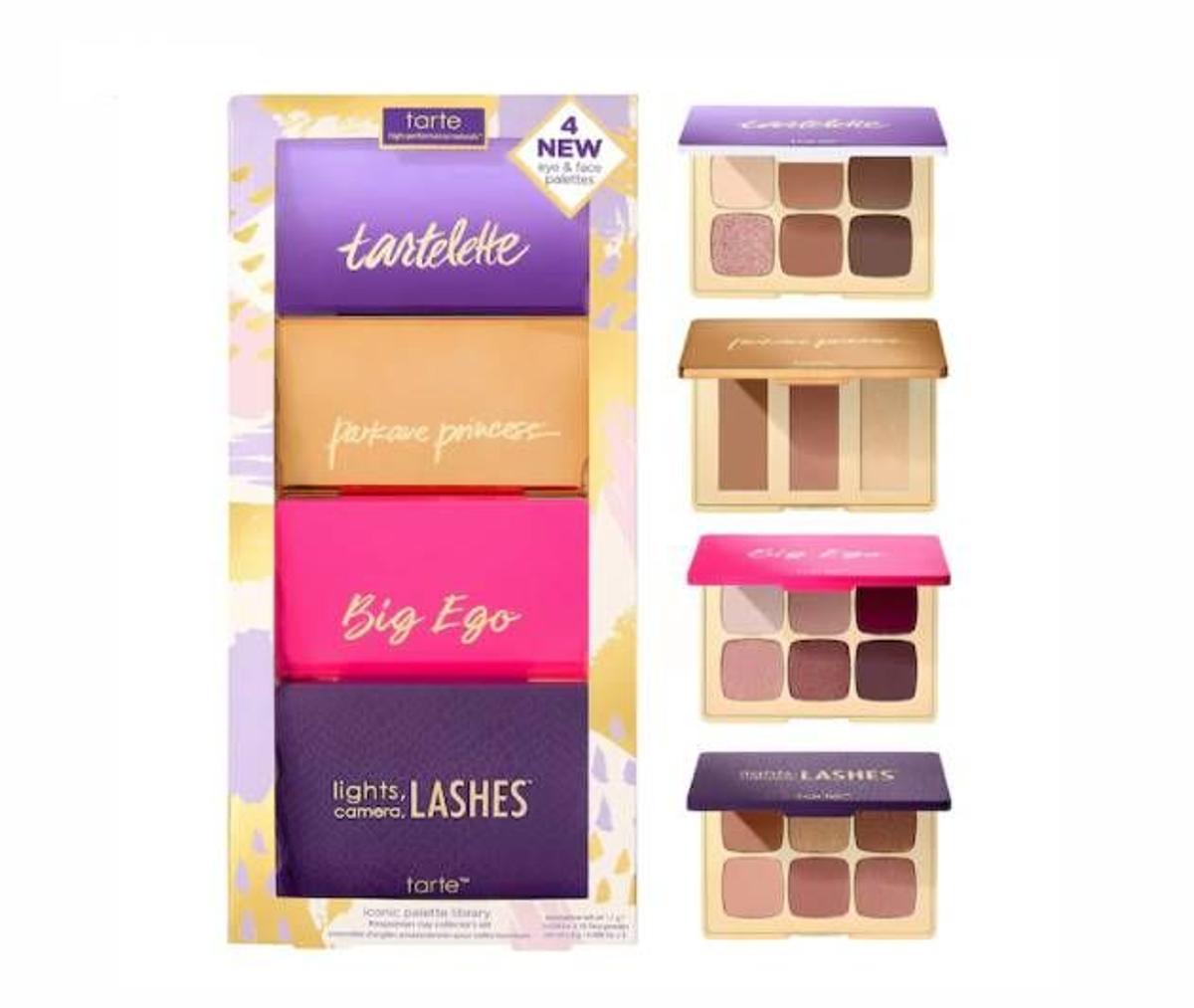 Juego De 4 Paletas De Ojos Iconic Palette Library Amazonian Clay de Tarte