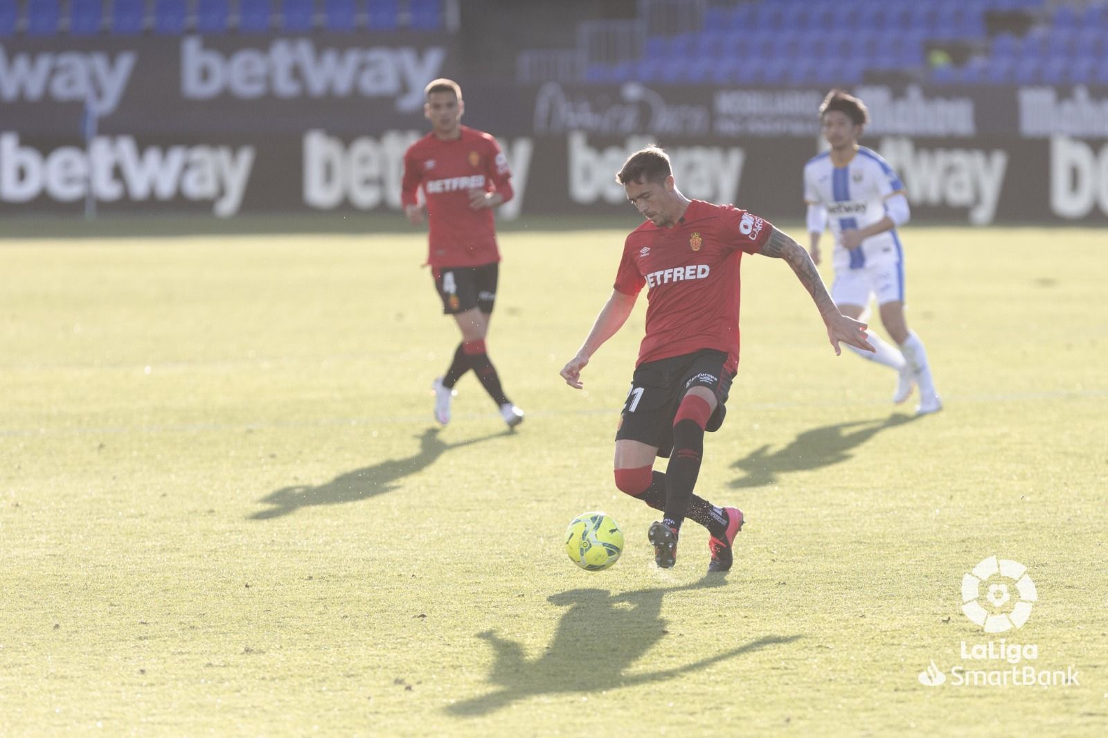 El Mallorca exhibe poderío en Leganés