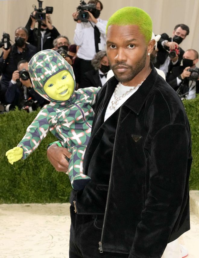 Frank Ocean en la Gala MET 2021