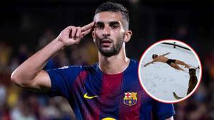 Ferran Torres pasa la Navidad en la nieve.