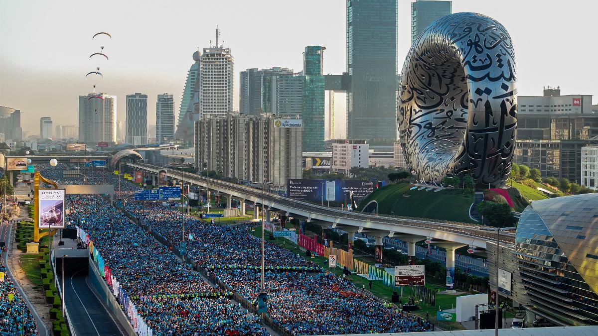Una imagen de la Dubai Run 2025