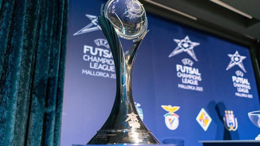 El trofeo de la UEFA Futsal Champions League recorrerá Mallorca a partir de este jueves