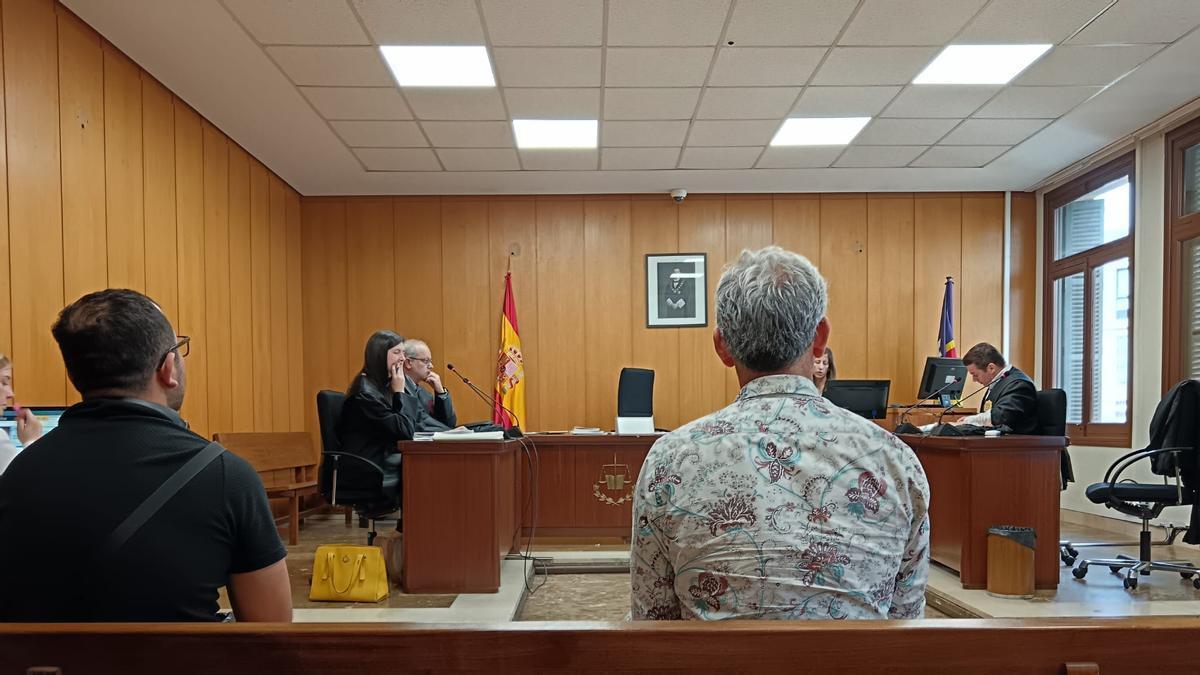Los dos condenados por el atraco en la prisión antigua de Palma.