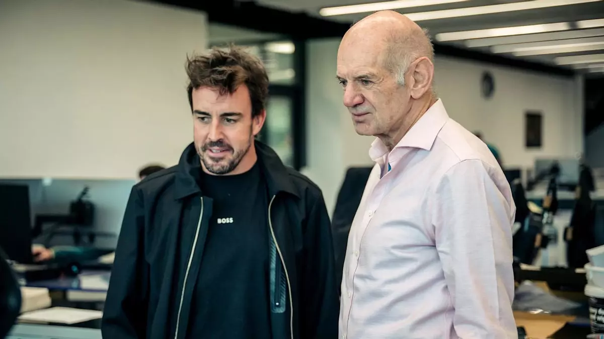 El 'cerebro' de Newey, a mil por hora con el Aston Martin de 2026