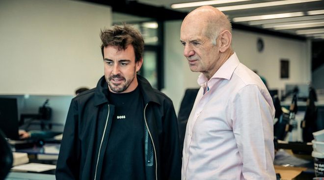 El 'cerebro' de Newey, a mil por hora con el Aston Martin de 2026