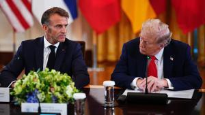 Macron i Trump soparan a Versalles dimecres després de la cimera del G7