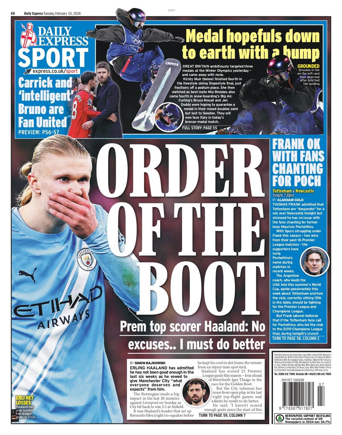 Estas son las portadas de la prensa deportiva de hoy