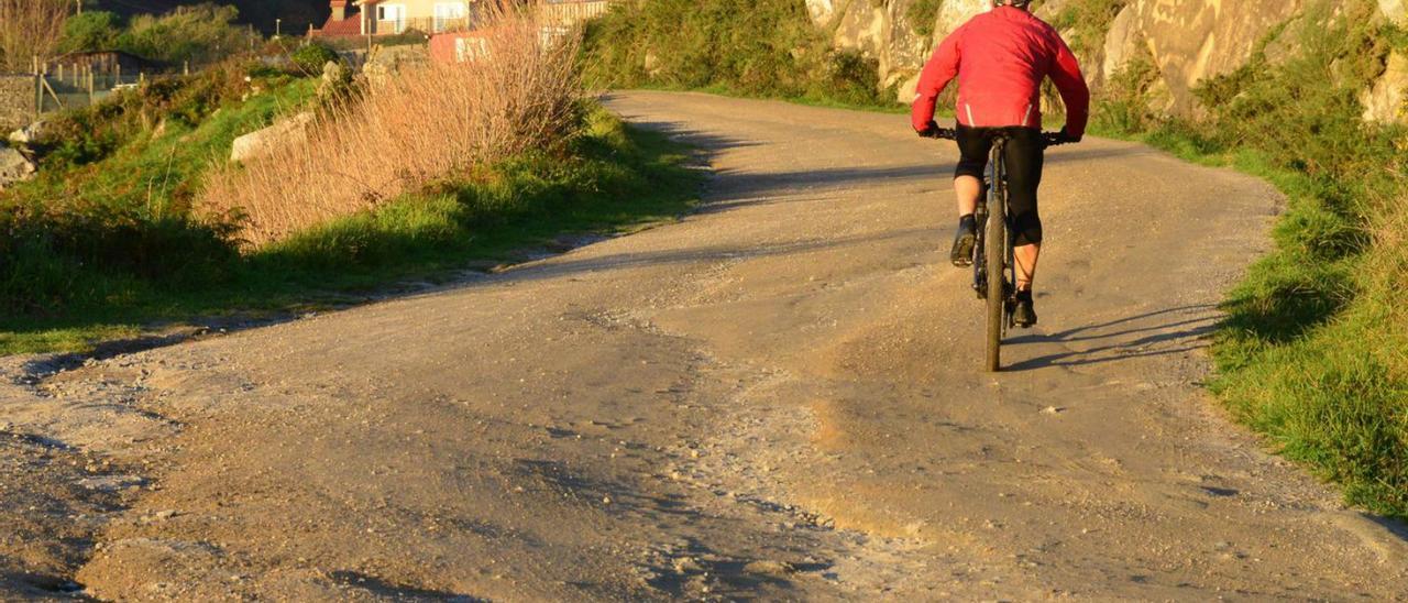 Camino de As Barreiras, en Donón. |   // SANTOS ÁLVAREZ