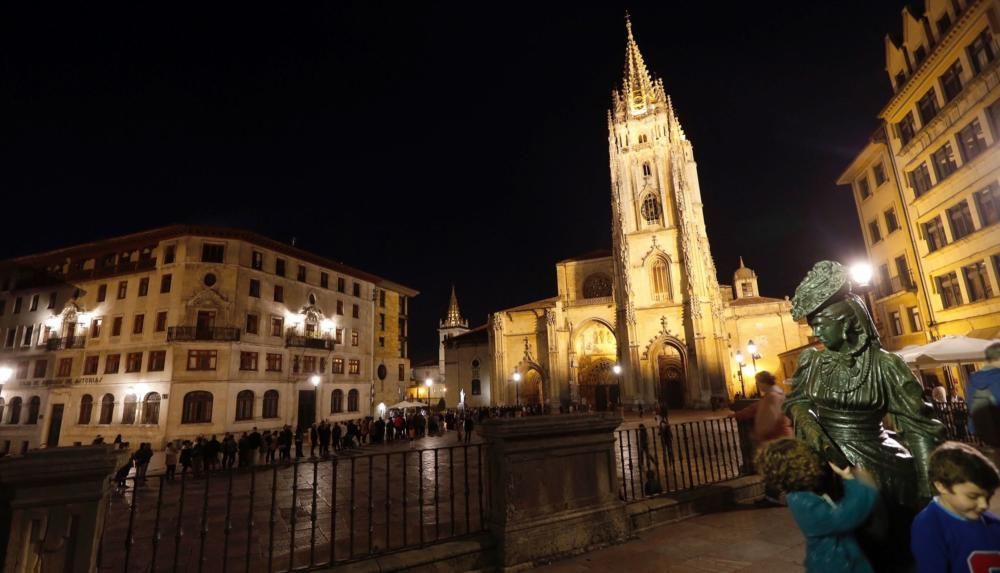 Noche blanca en Oviedo