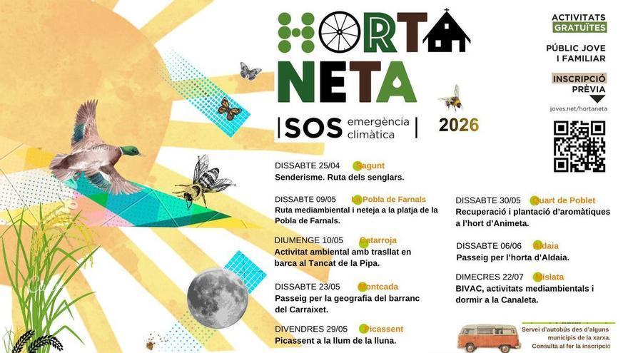 Joves i famílies s’impliquen en la lluita climàtica amb Horta Neta 2026