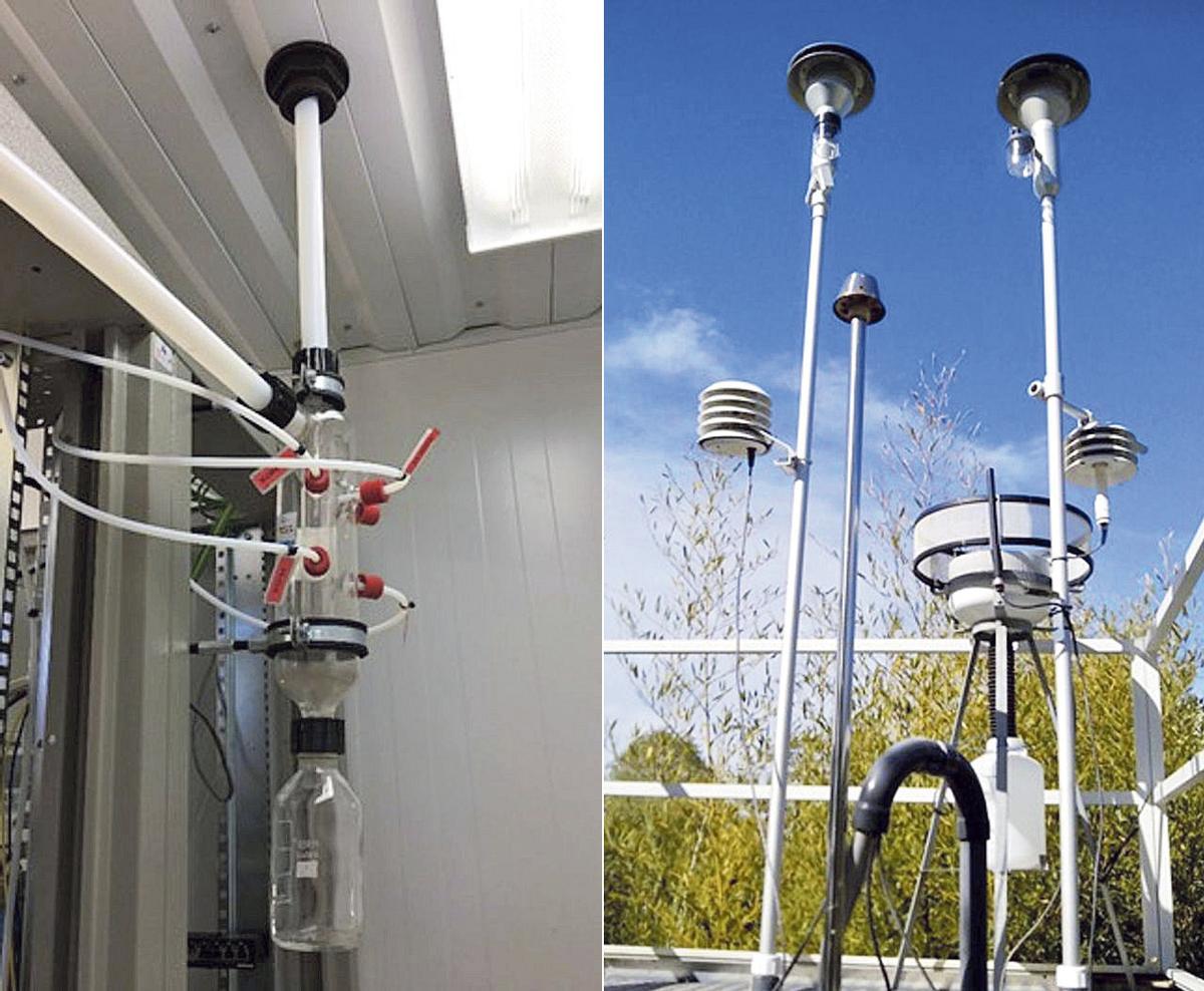 Bombas de filtrado y antenas de recepción de aire