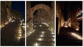 Una noche mágica a la luz de las velas: más de 8.000 cirios iluminarán Culla este sábado en la Encesa