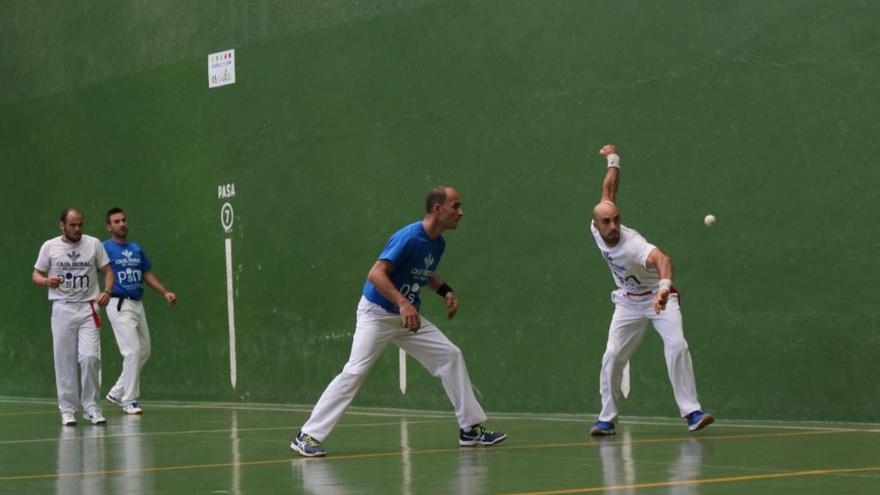 Un partido de pelota