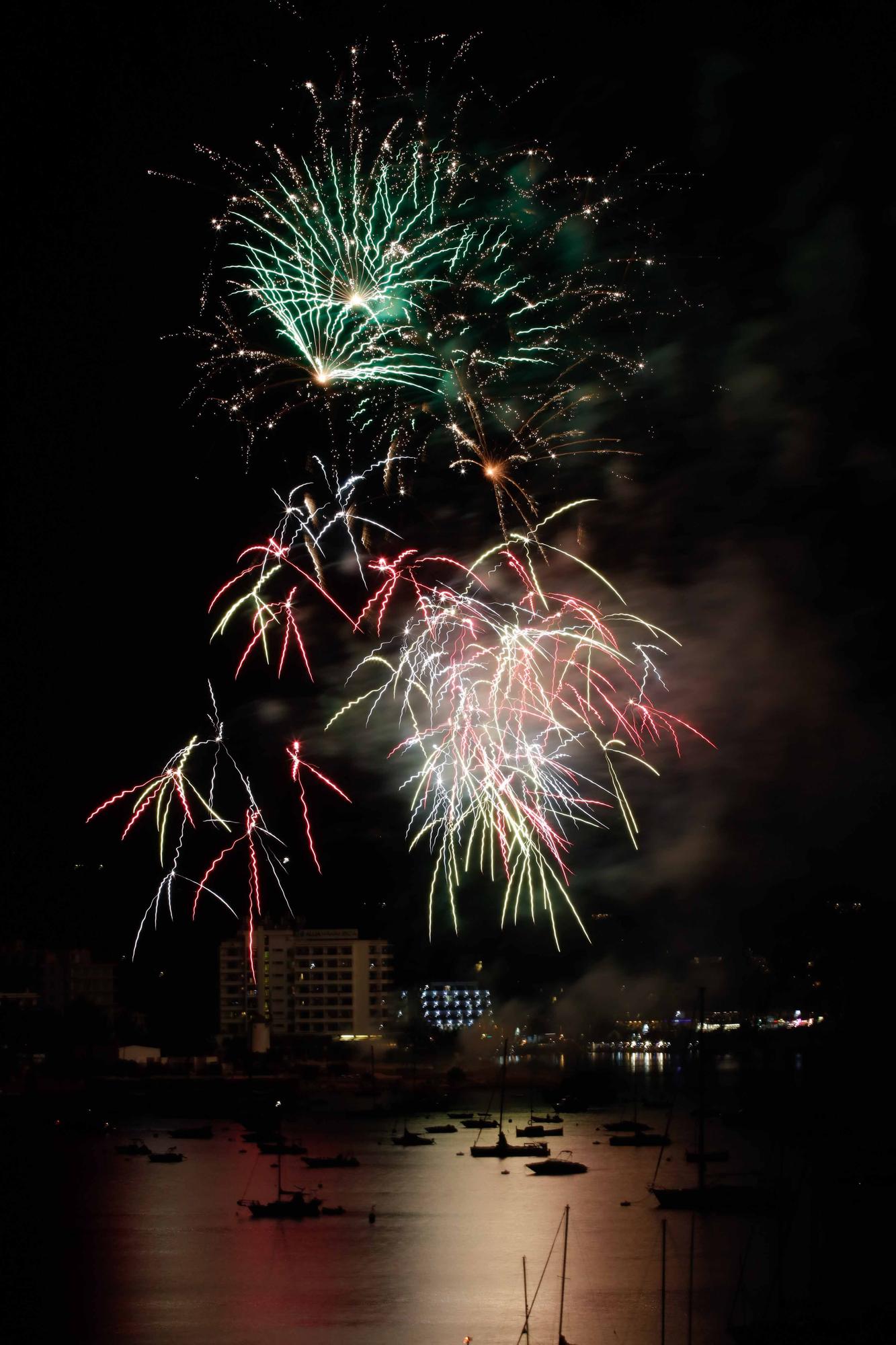 Fuegos artificiales en Sant Antoni (2022)